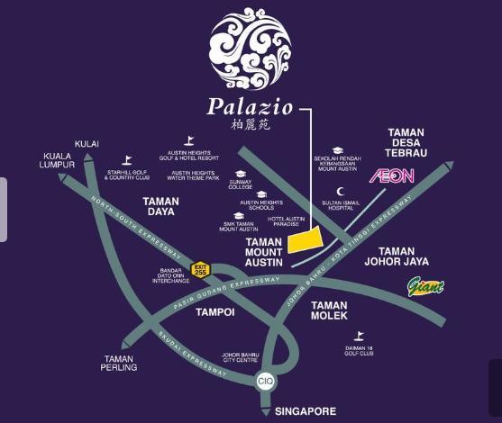 Austin Palazio Apartment Johor Bahru Exterior foto